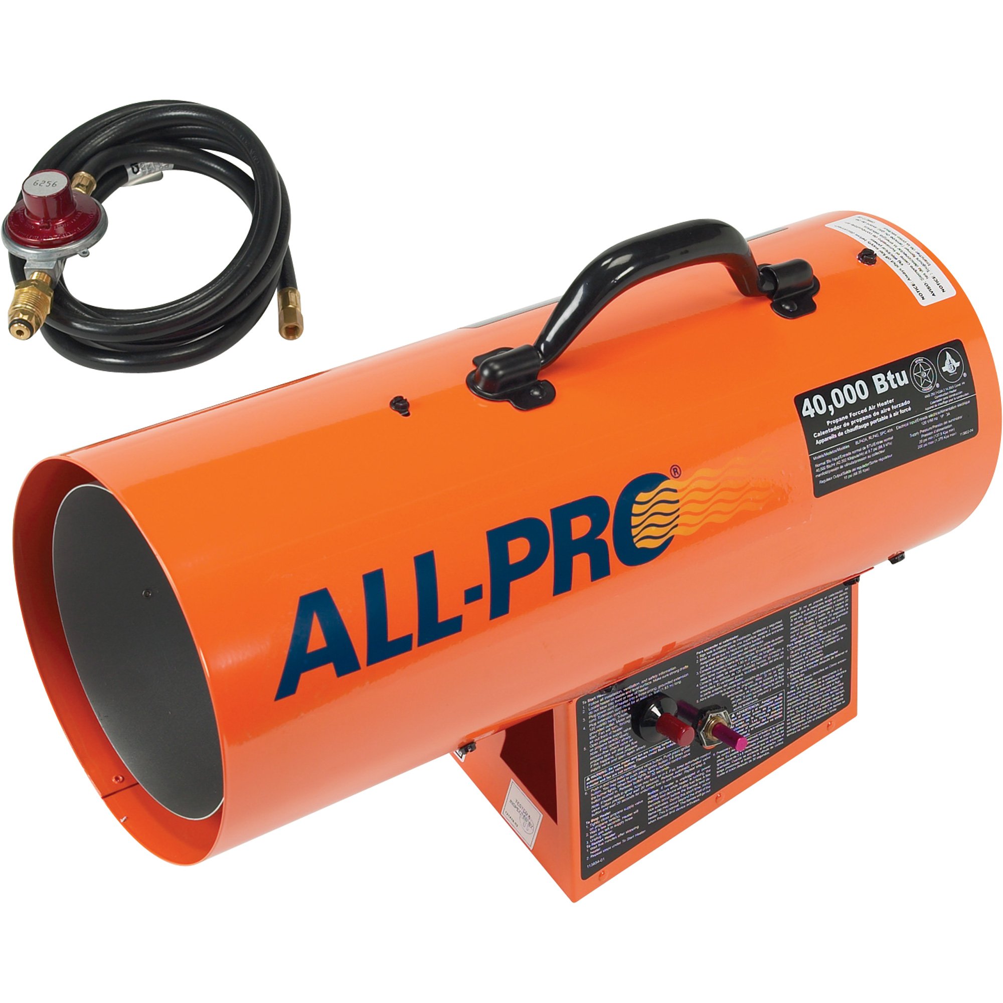 Consolidated International Portable Propane Heater — 40,000 BTU, 7,000